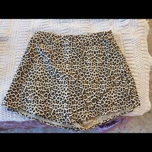 Altered State cheetah print skort. Size small.